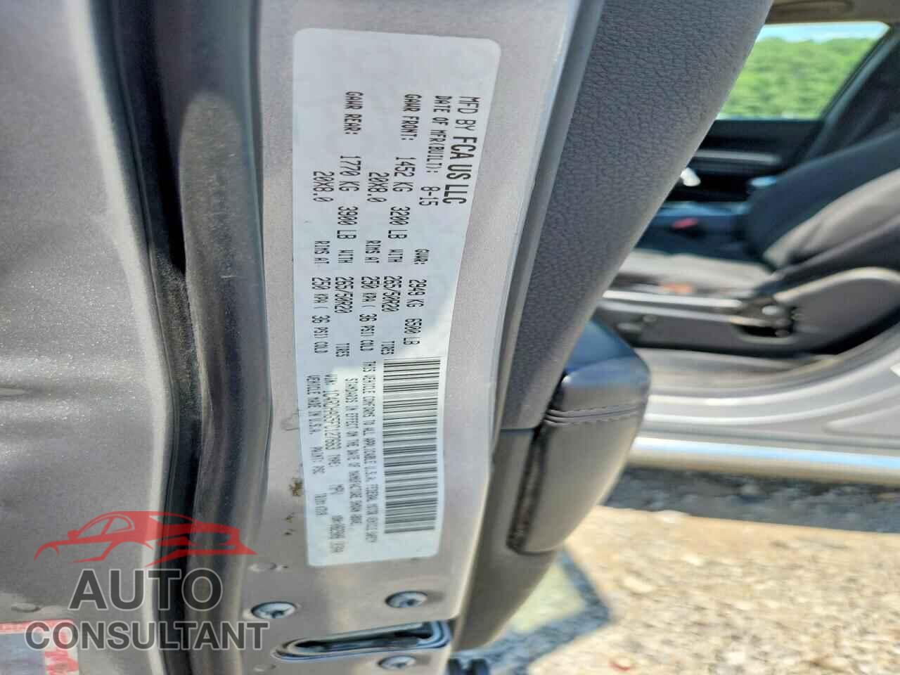 DODGE DURANGO 2015 - 1C4RDHAG5FC127663