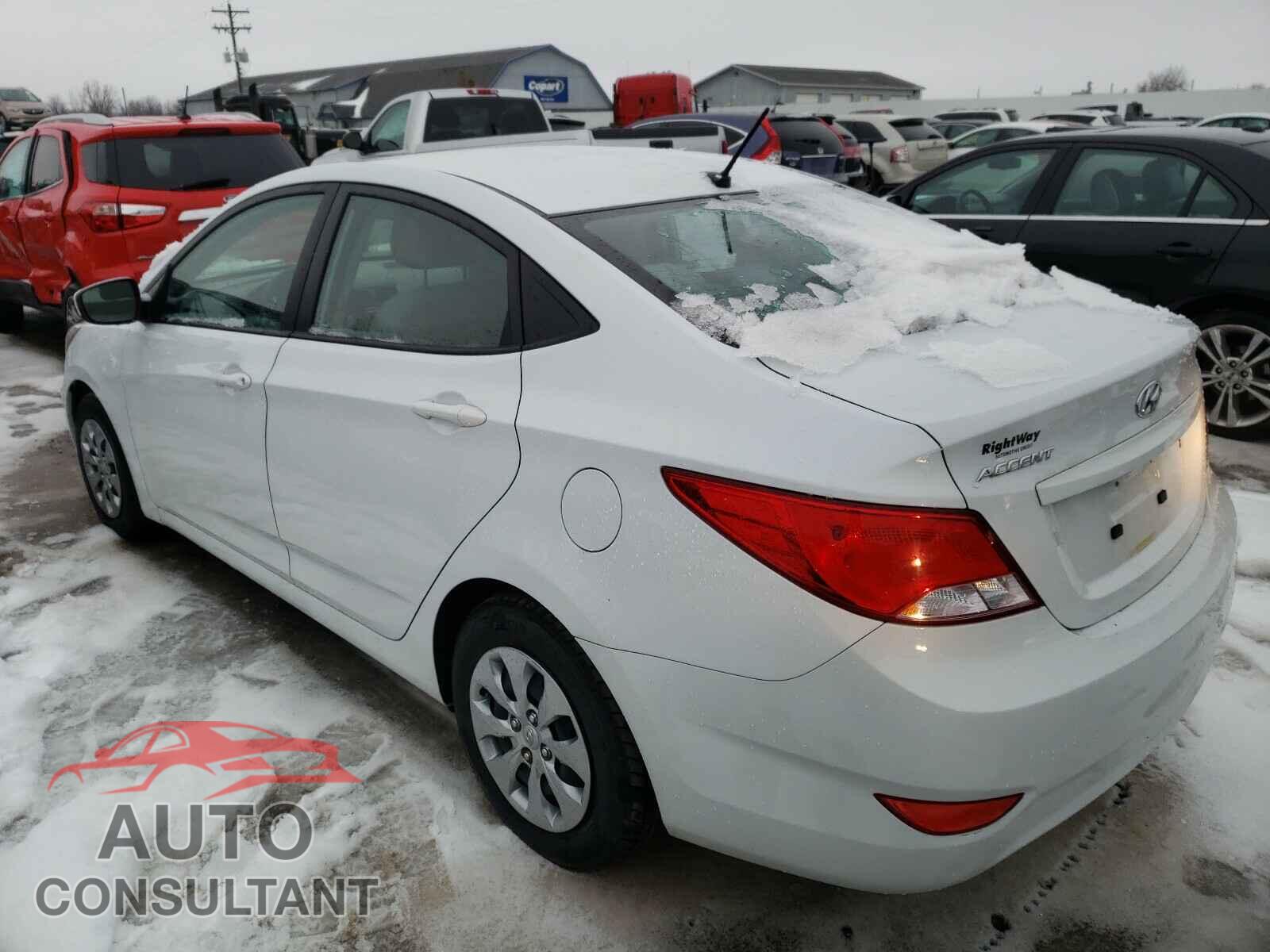 HYUNDAI ACCENT 2017 - KMHCT4AE4HU368381