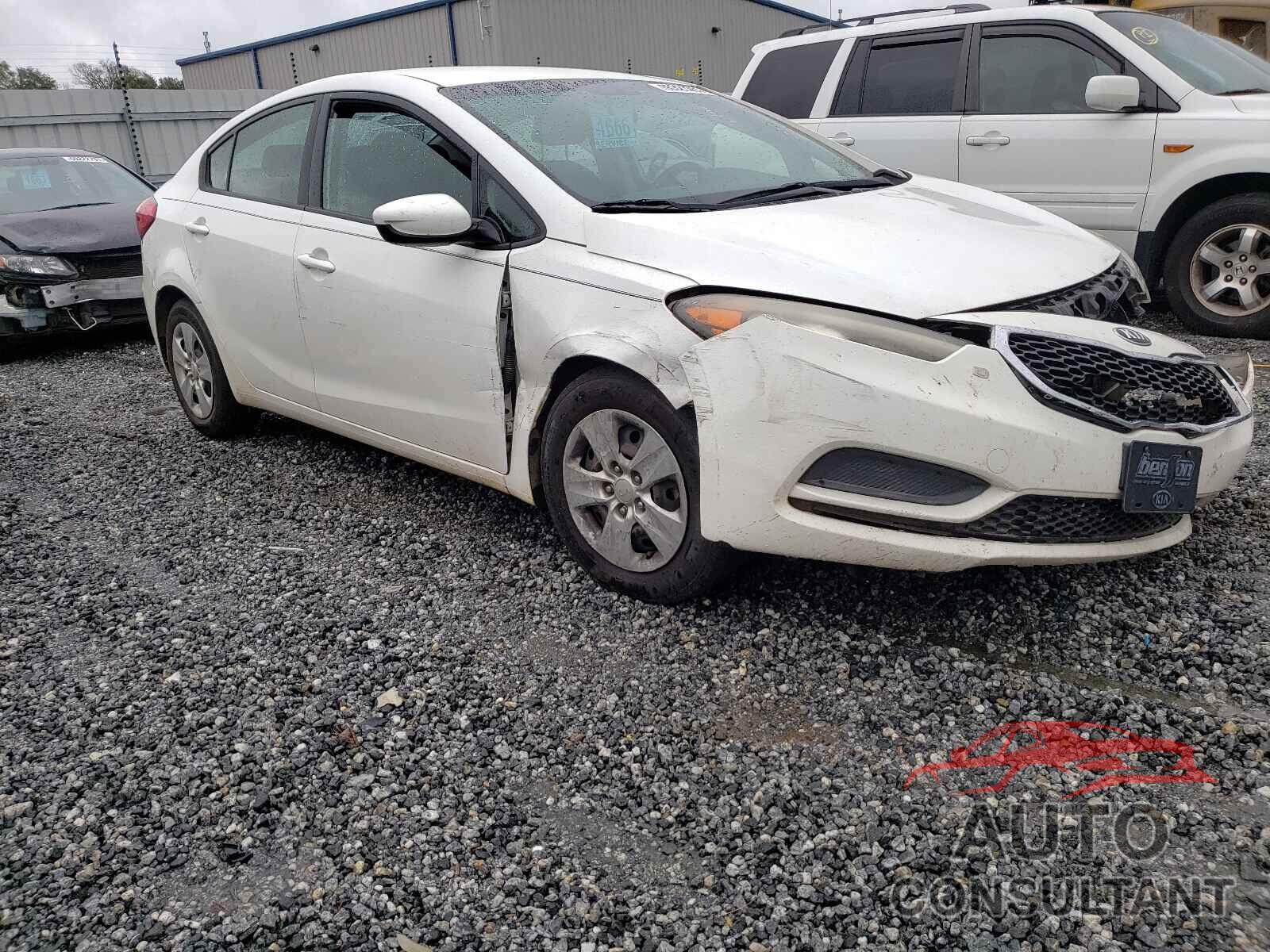 KIA FORTE 2016 - KNAFK4A65G5459615