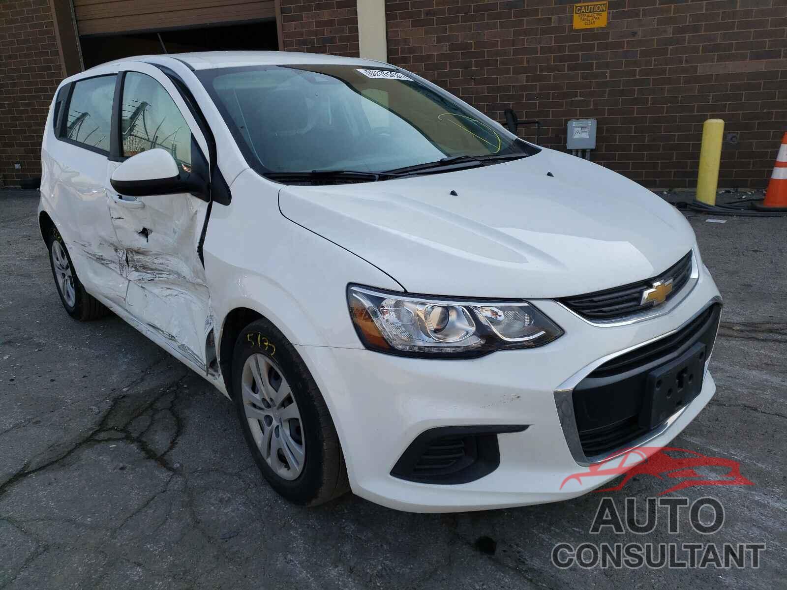 CHEVROLET SONIC 2020 - 1G1JG6SB3L4128269