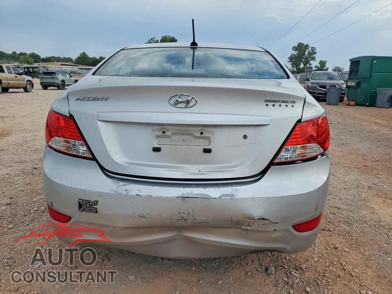 HYUNDAI ACCENT 2014 - KMHCT4AE5EU608629