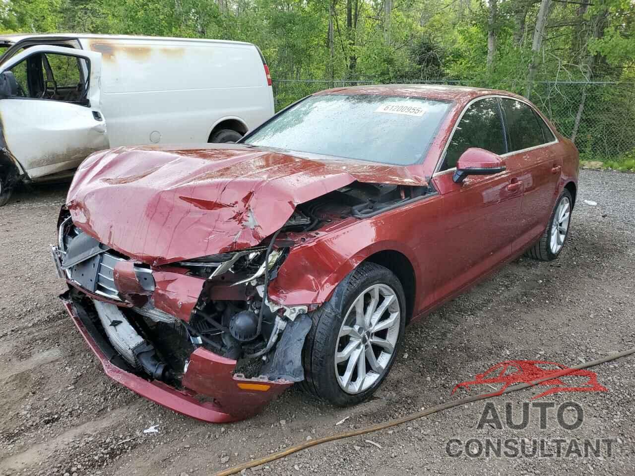 AUDI A4 2017 - WAUHMAF48HN031497