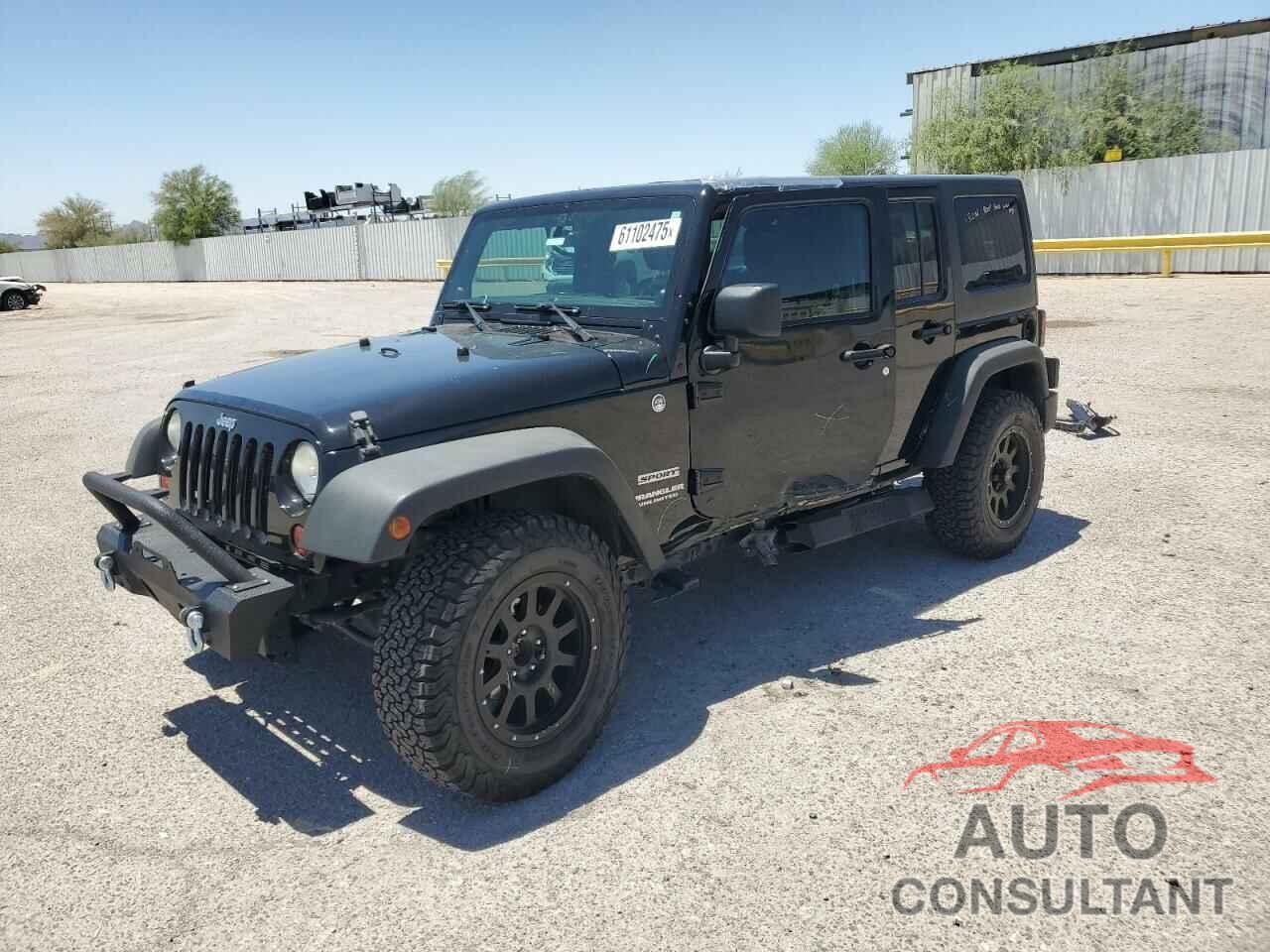 JEEP WRANGLER 2013 - 1C4BJWDGXDL650121