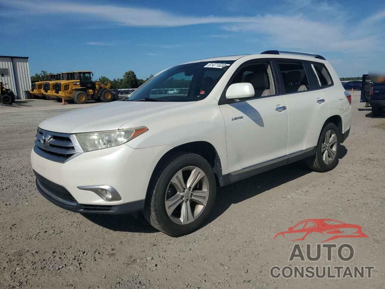 TOYOTA HIGHLANDER 2012 - 5TDYK3EH2CS087446