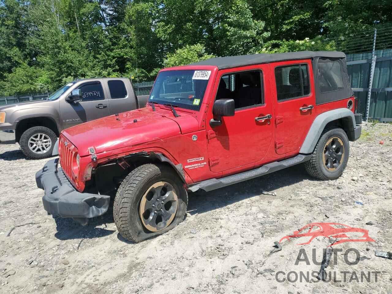 JEEP WRANGLER 2012 - 1C4BJWDGXCL131441