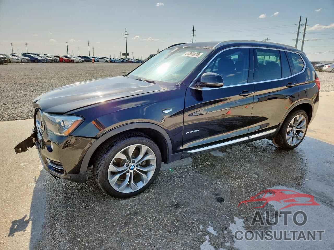 BMW X3 2016 - 5UXWX9C51G0D91656