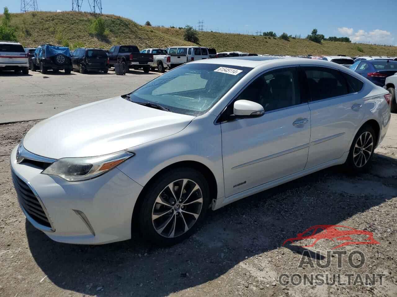 TOYOTA AVALON 2016 - 4T1BD1EBXGU048827