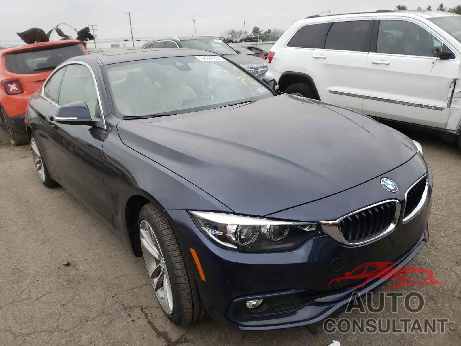 BMW 4 SERIES 2019 - WBA4W5C5XKAE51101