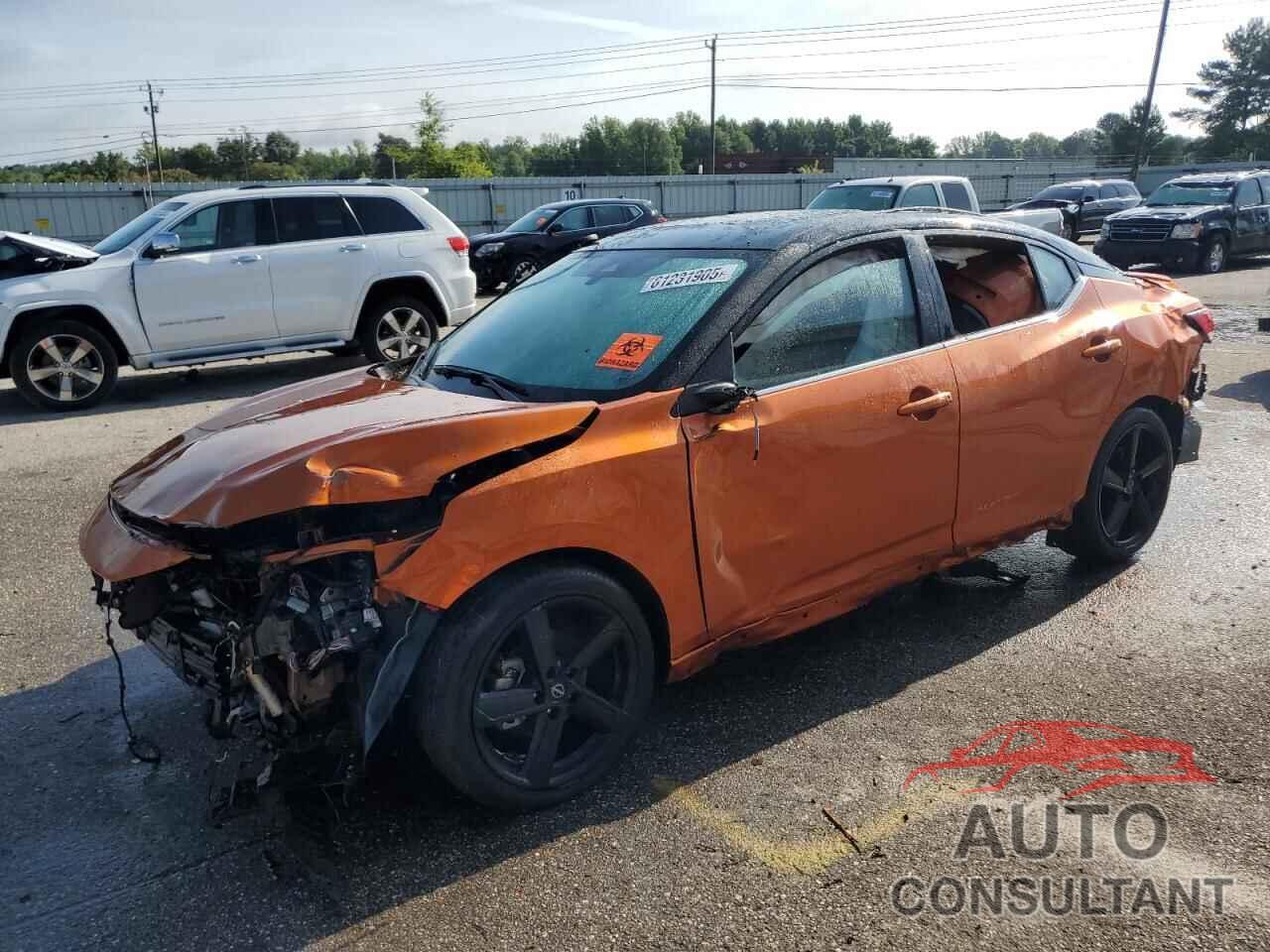 NISSAN SENTRA 2025 - 3N1AB8DV6SY284765