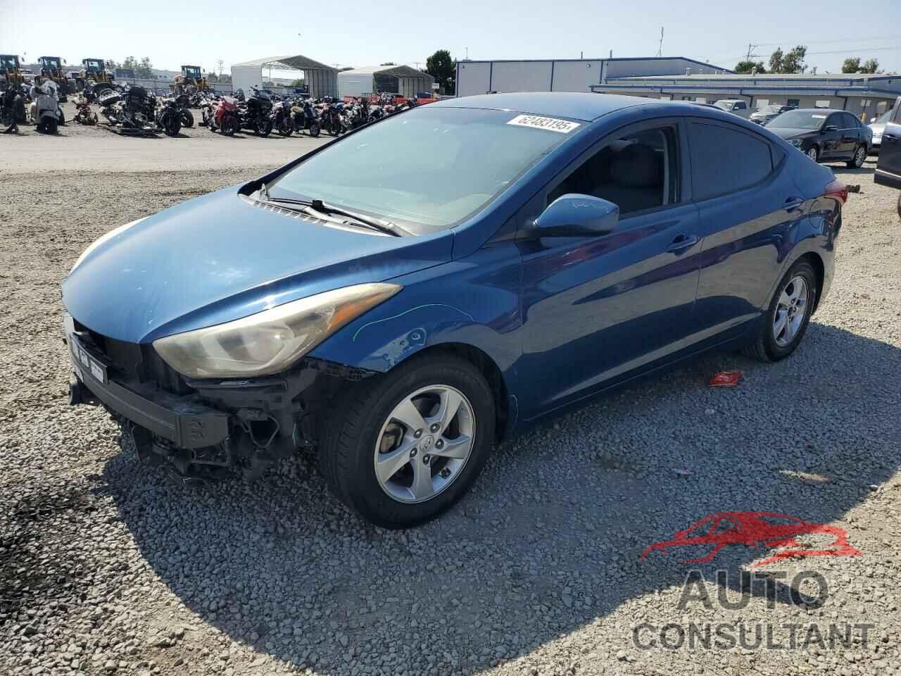 HYUNDAI ELANTRA 2014 - KMHDH4AE2EU159254