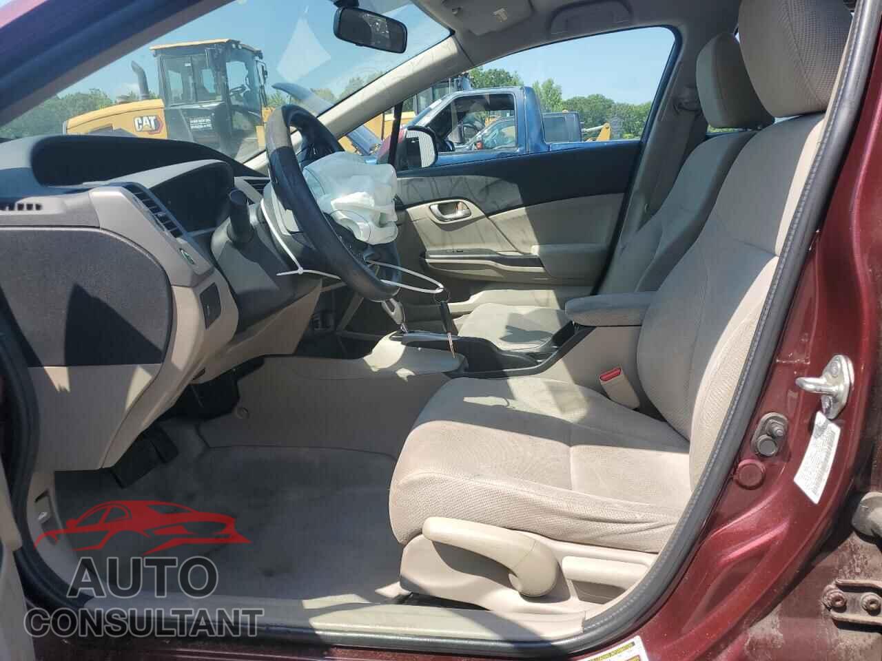 HONDA CIVIC 2012 - 19XFB2F52CE377332