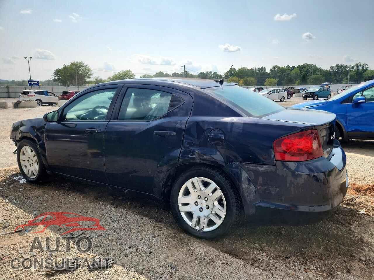 DODGE AVENGER 2012 - 1C3CDZCB1CN178501