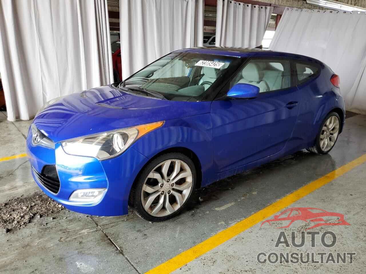 HYUNDAI VELOSTER 2012 - KMHTC6AD1CU029296