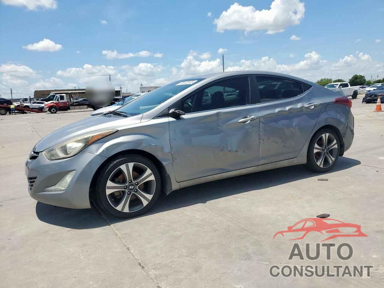 HYUNDAI ELANTRA 2014 - KMHDH4AH6EU037202