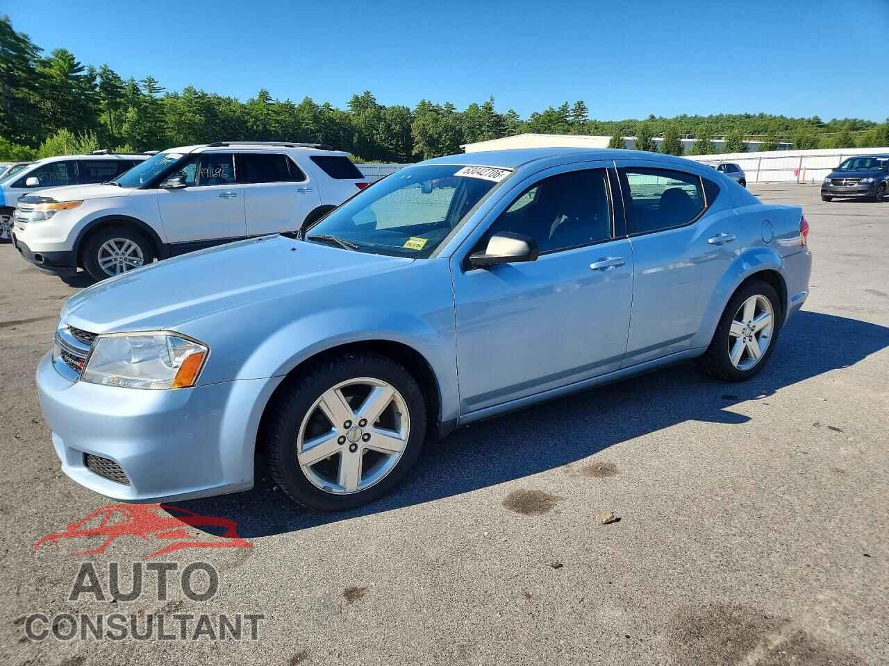 DODGE AVENGER 2013 - 1C3CDZAB8DN644106