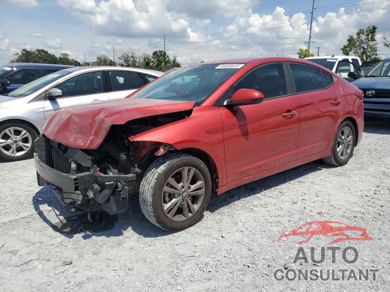 HYUNDAI ELANTRA 2017 - 5NPD84LF7HH048563