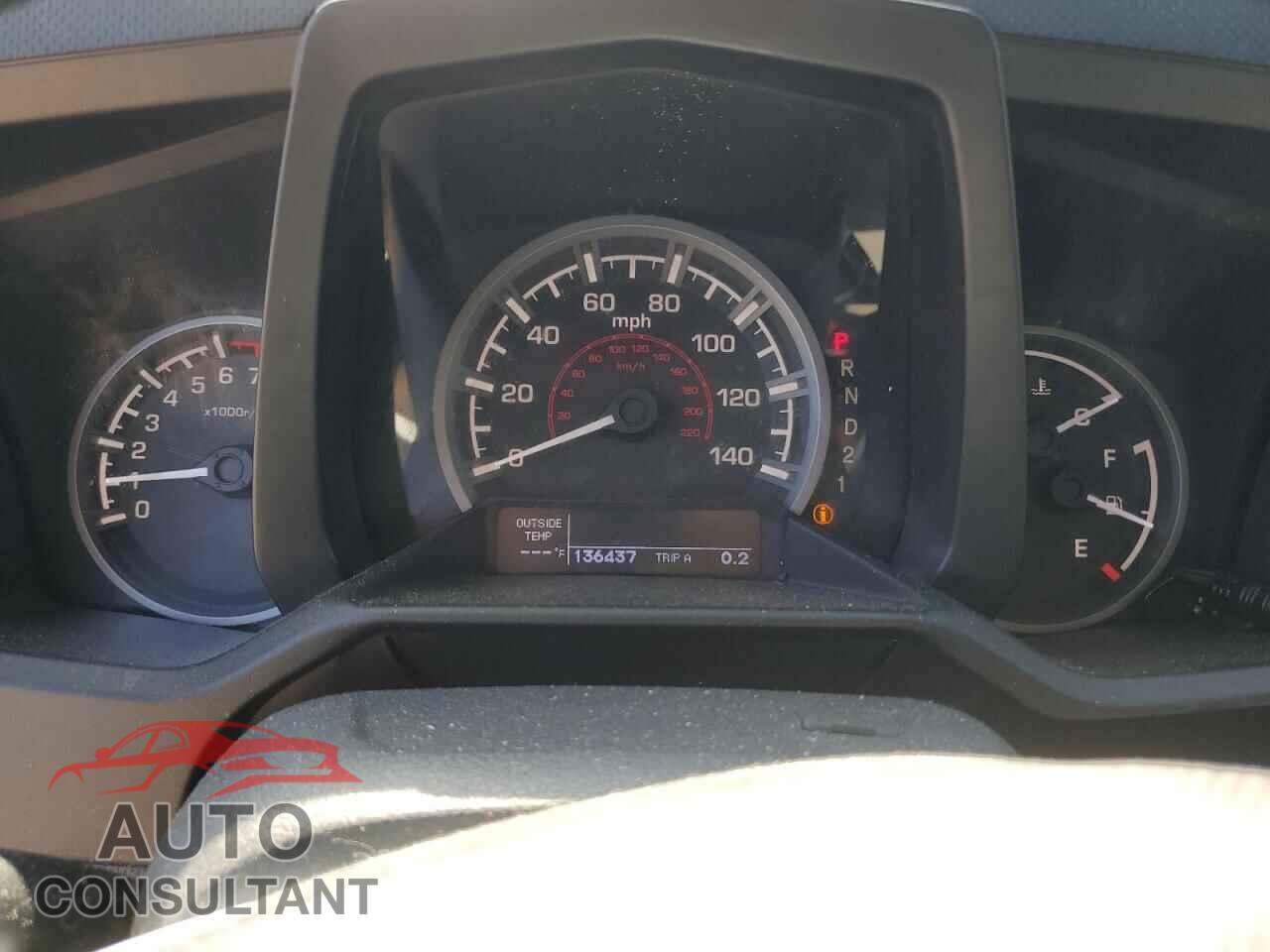 HONDA RIDGELINE 2012 - 5FPYK1F55CB453520
