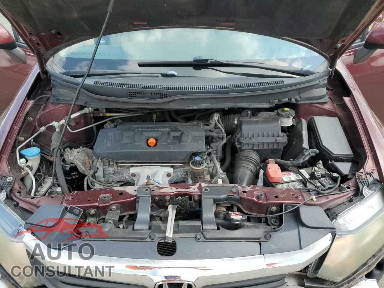 HONDA CIVIC 2012 - 19XFB2F5XCE344983