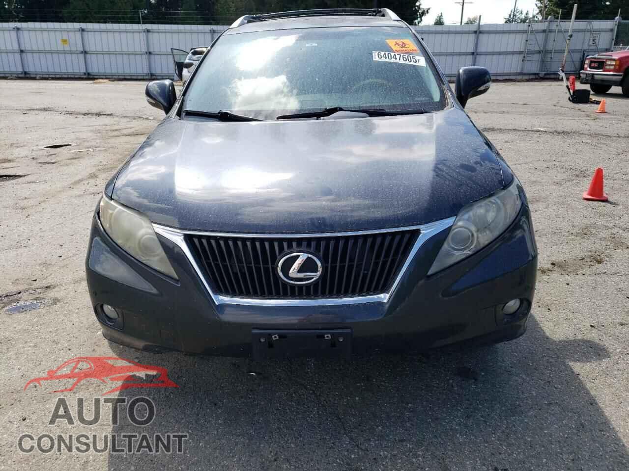 LEXUS RX350 2011 - 2T2ZK1BAXBC044265