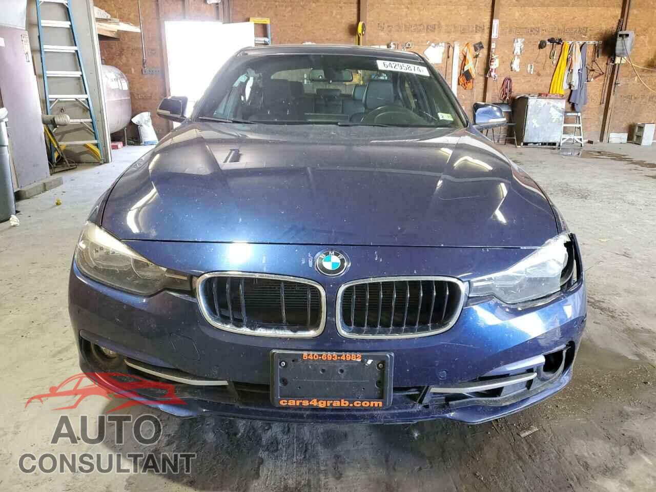 BMW 3 SERIES 2016 - WBA8E3G5XGNU01119