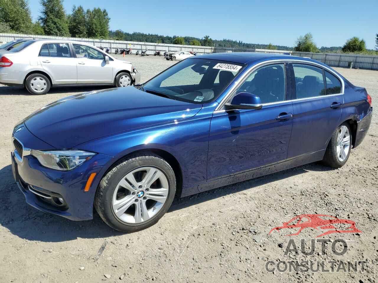 BMW 3 SERIES 2018 - WBA8B9C58JAE22425