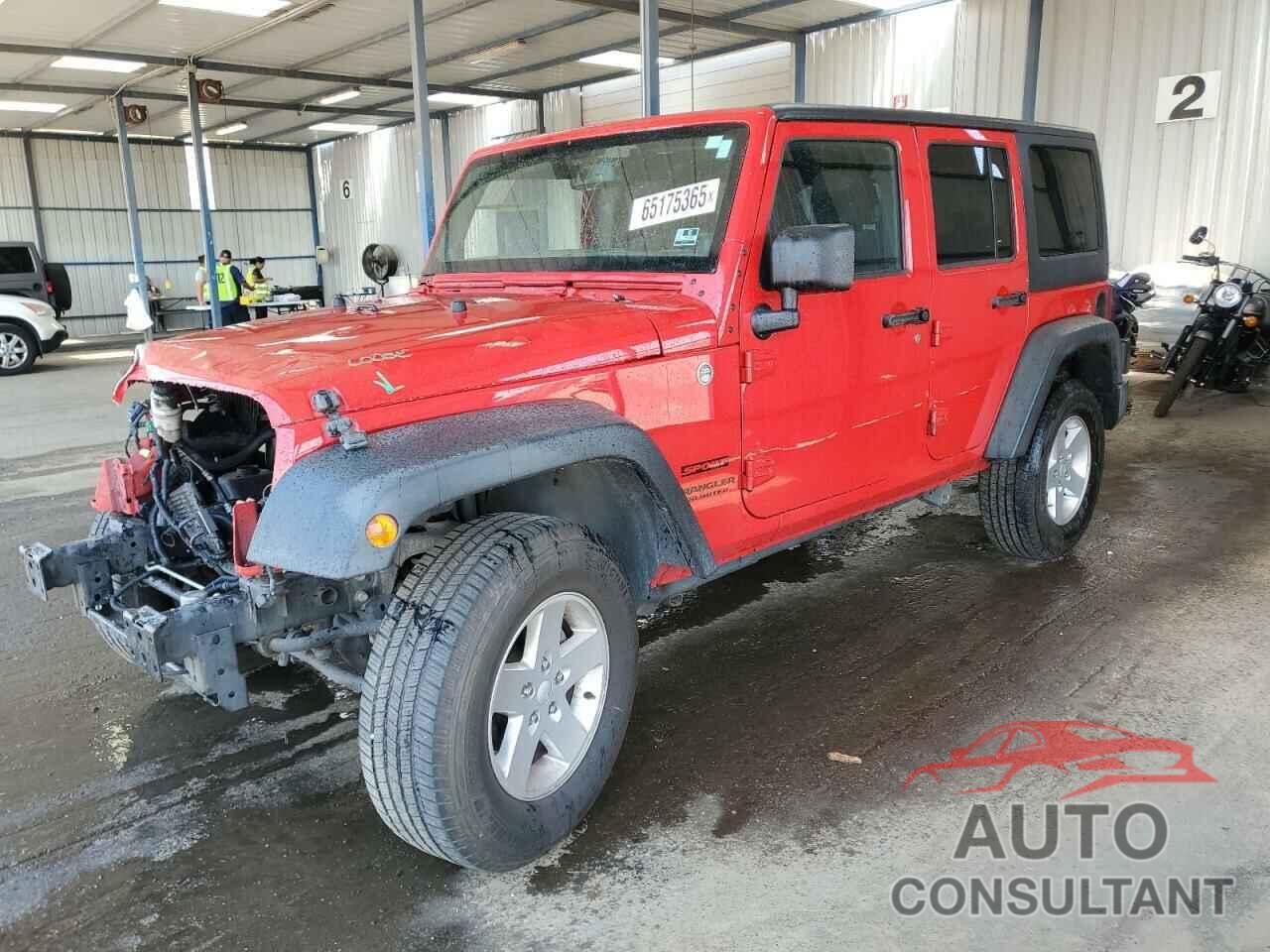 JEEP WRANGLER 2014 - 1C4BJWDG2EL145417