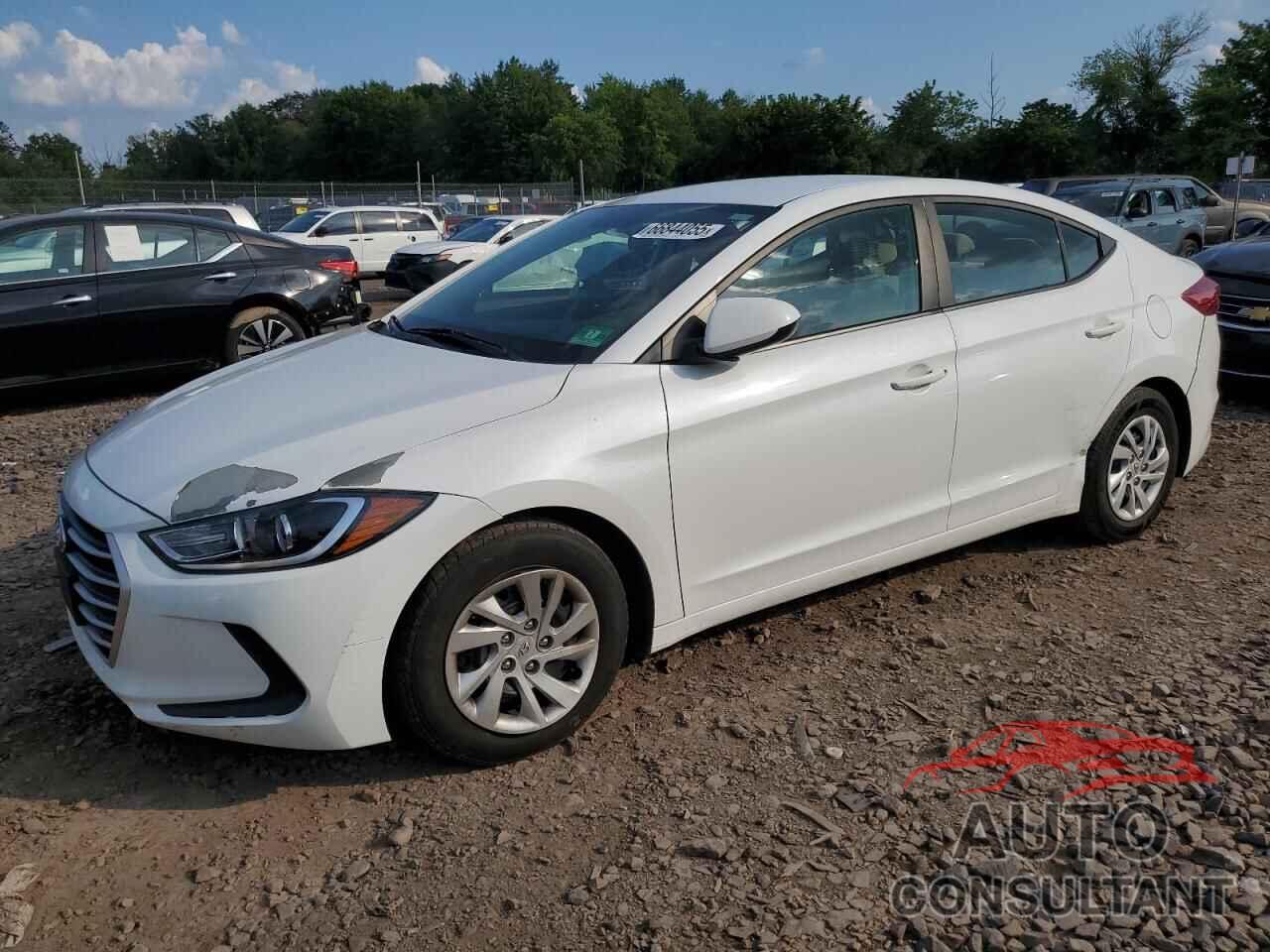 HYUNDAI ELANTRA 2018 - 5NPD74LF0JH308729