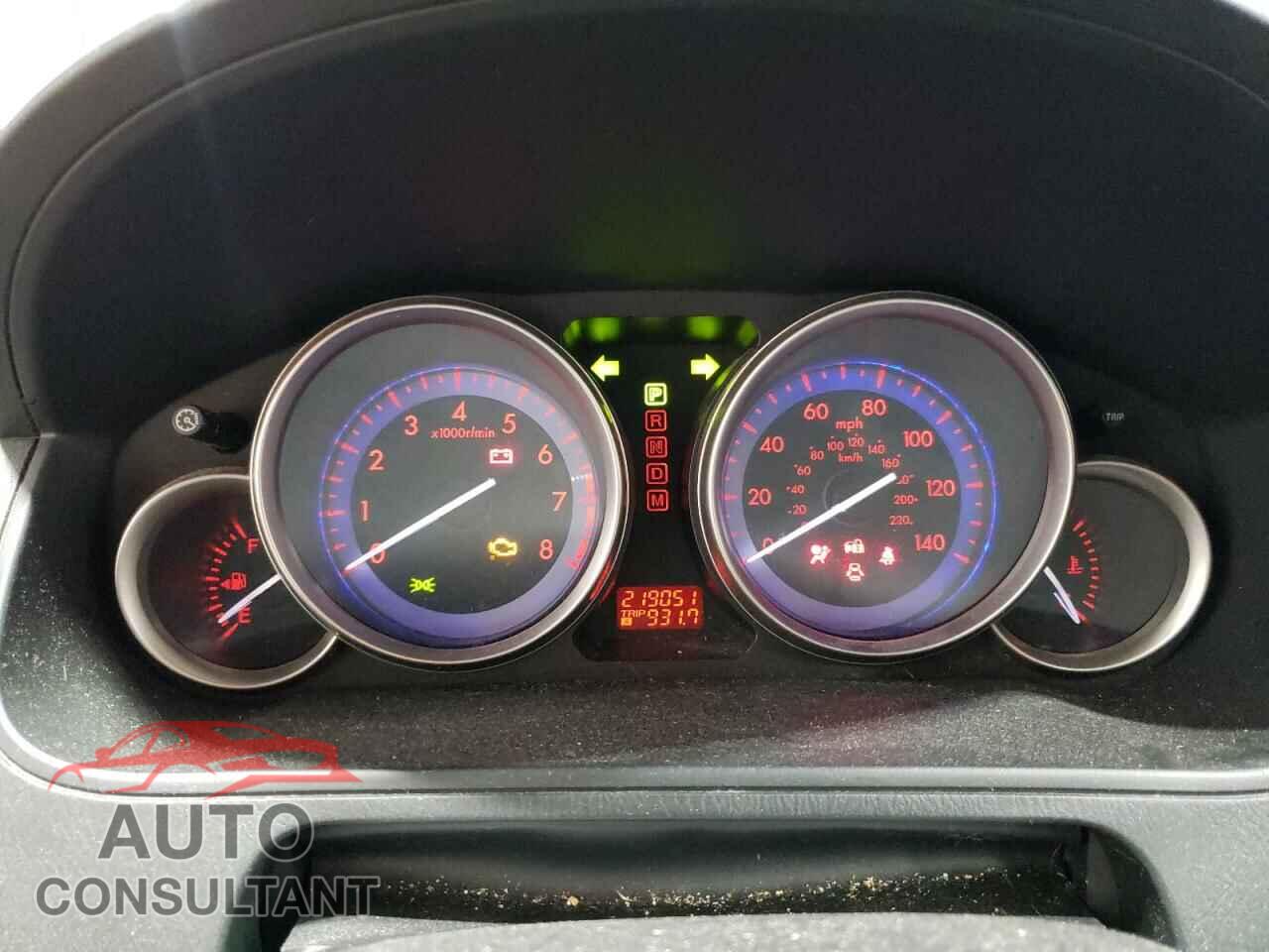 MAZDA CX-9 2012 - JM3TB3DA7C0353875