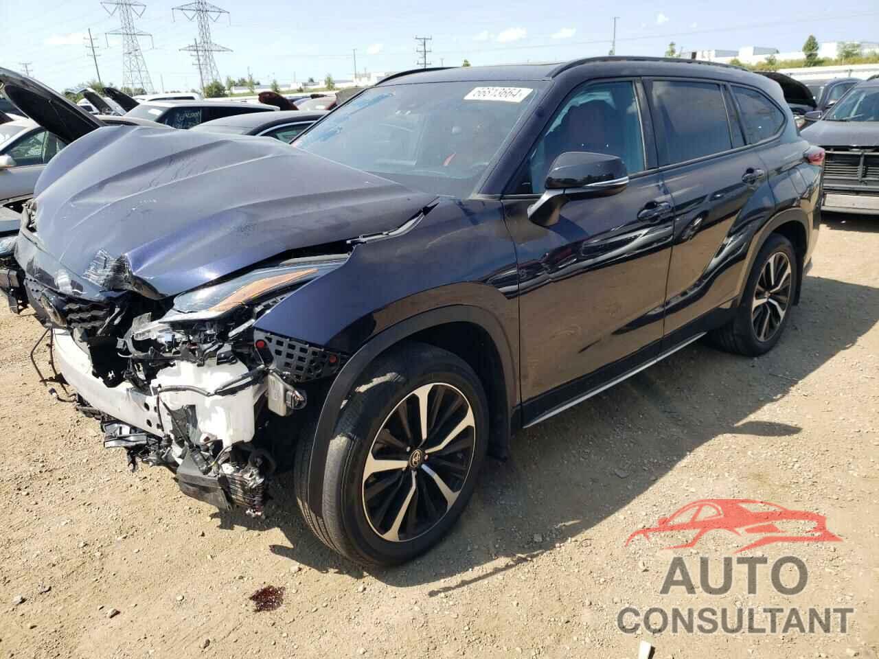 TOYOTA HIGHLANDER 2021 - 5TDJZRBHXMS147625