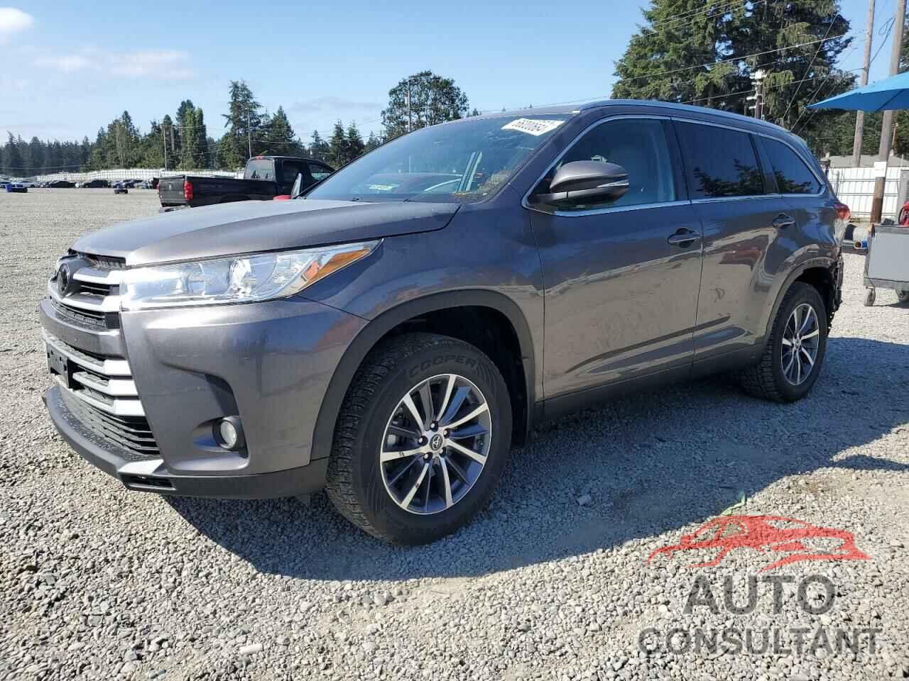 TOYOTA HIGHLANDER 2019 - 5TDJZRFH9KS596477