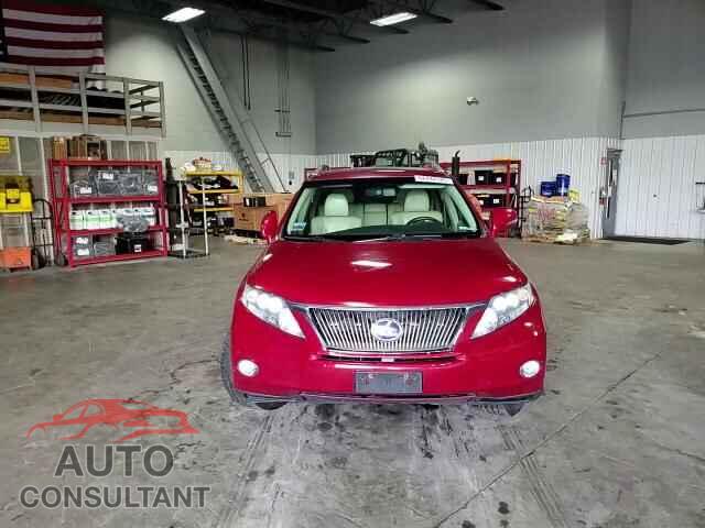 LEXUS RX450 2012 - JTJBC1BA6C2425160