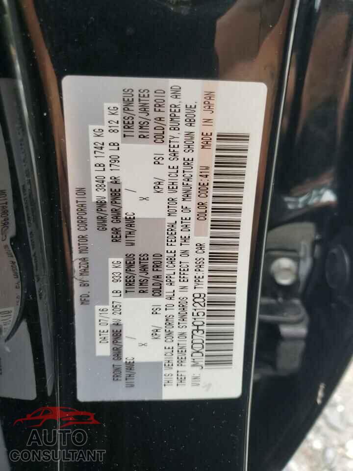 MAZDA CX-3 2017 - JM1DKDD73H0151209