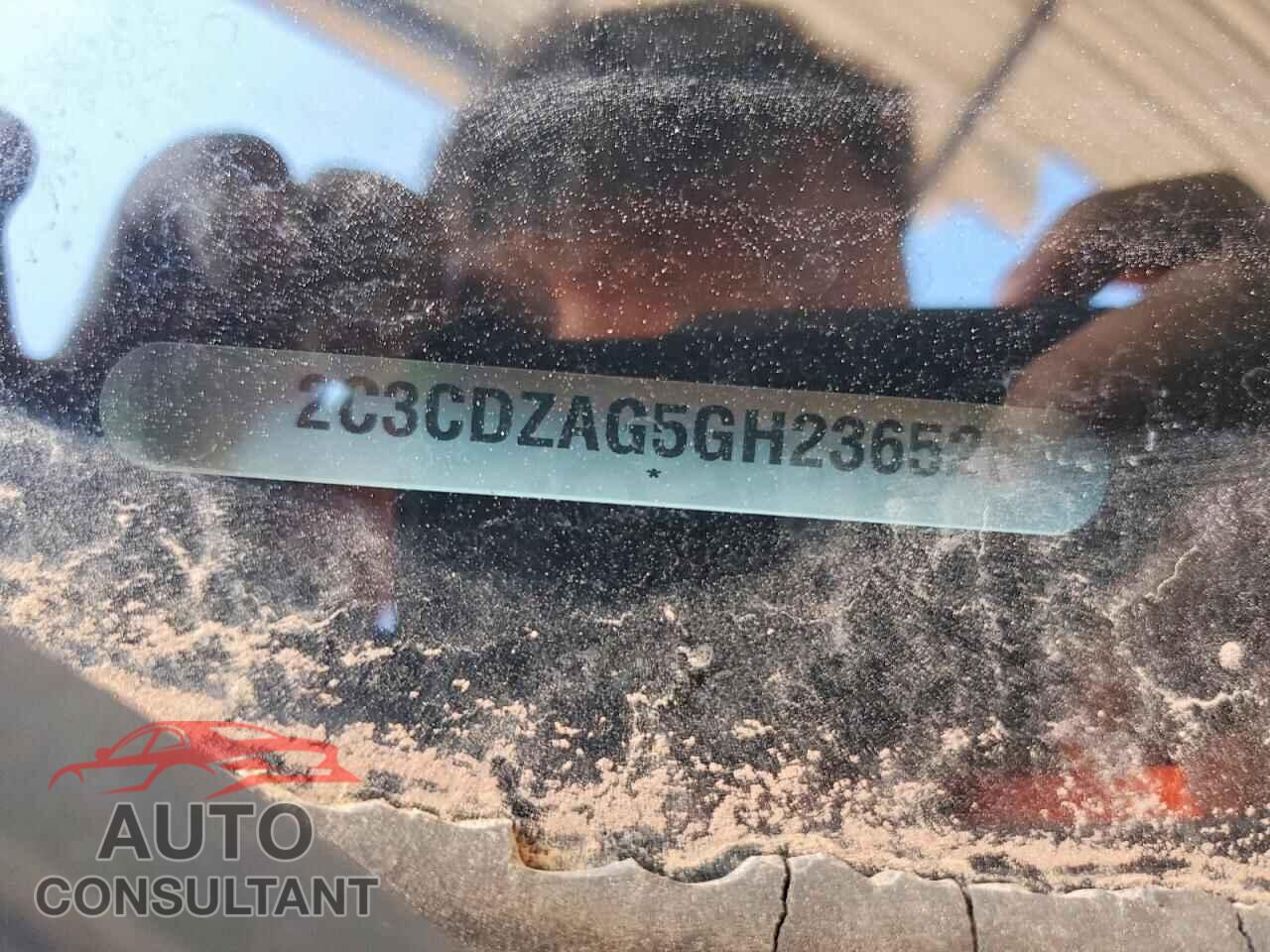 DODGE CHALLENGER 2016 - 2C3CDZAG5GH236526