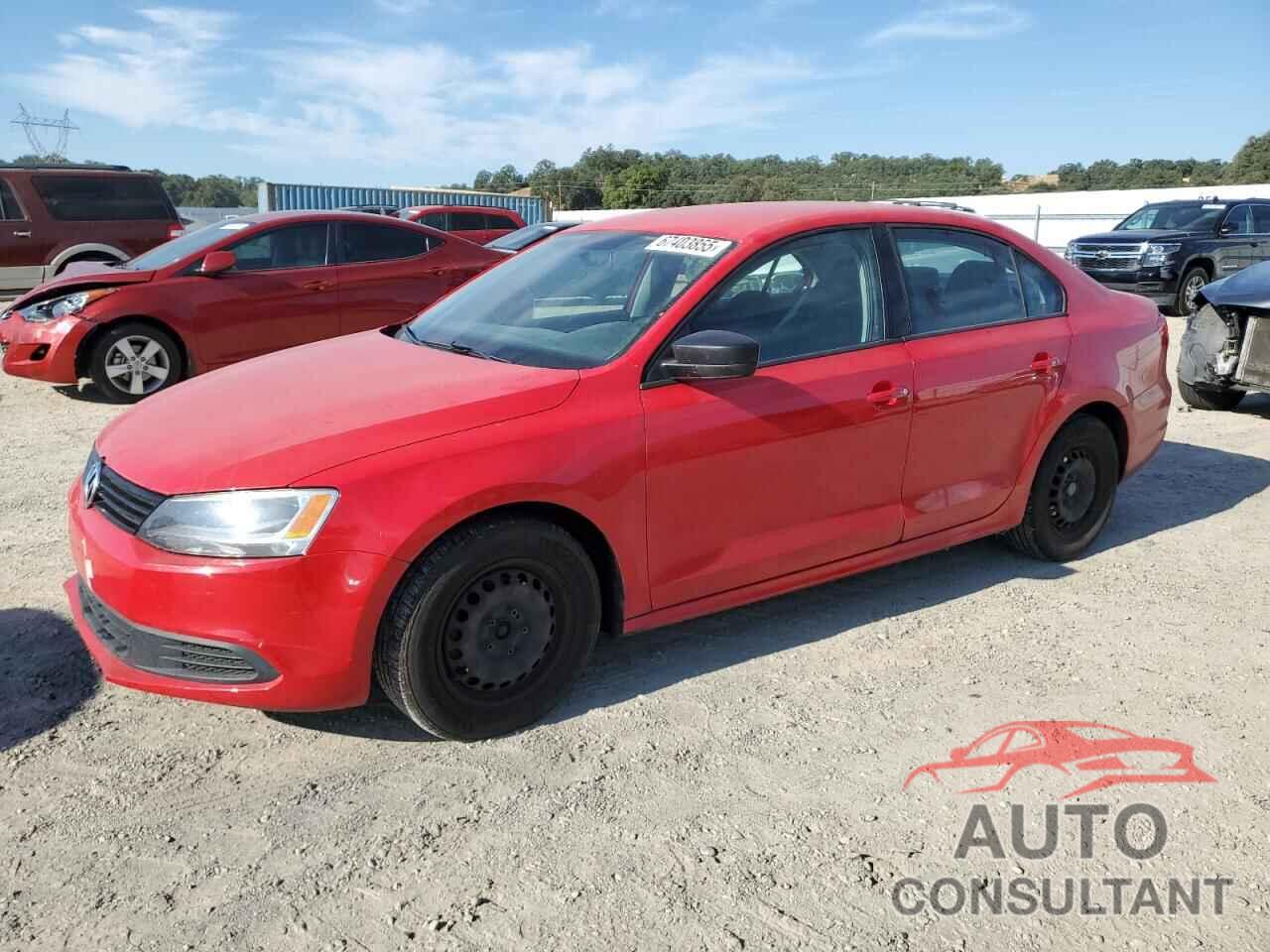 VOLKSWAGEN JETTA 2012 - 3VW2K7AJ6CM366899