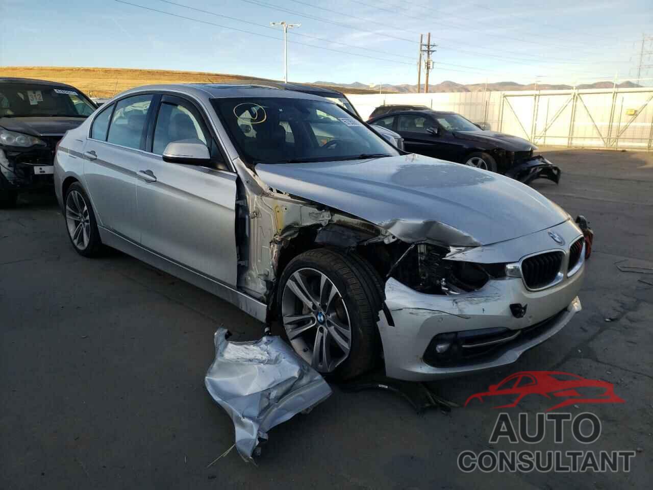 BMW 3 SERIES 2016 - WBA8B7G56GNT14768