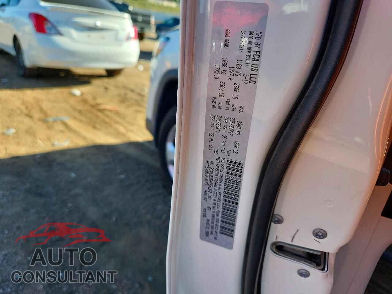 JEEP COMPASS 2017 - 3C4NJDBB3HT651372