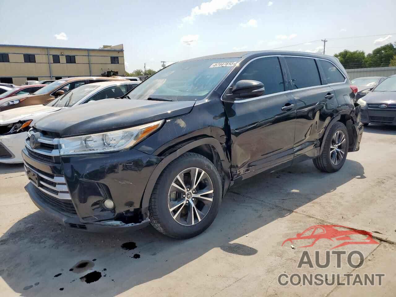 TOYOTA HIGHLANDER 2017 - 5TDZZRFH4HS202346