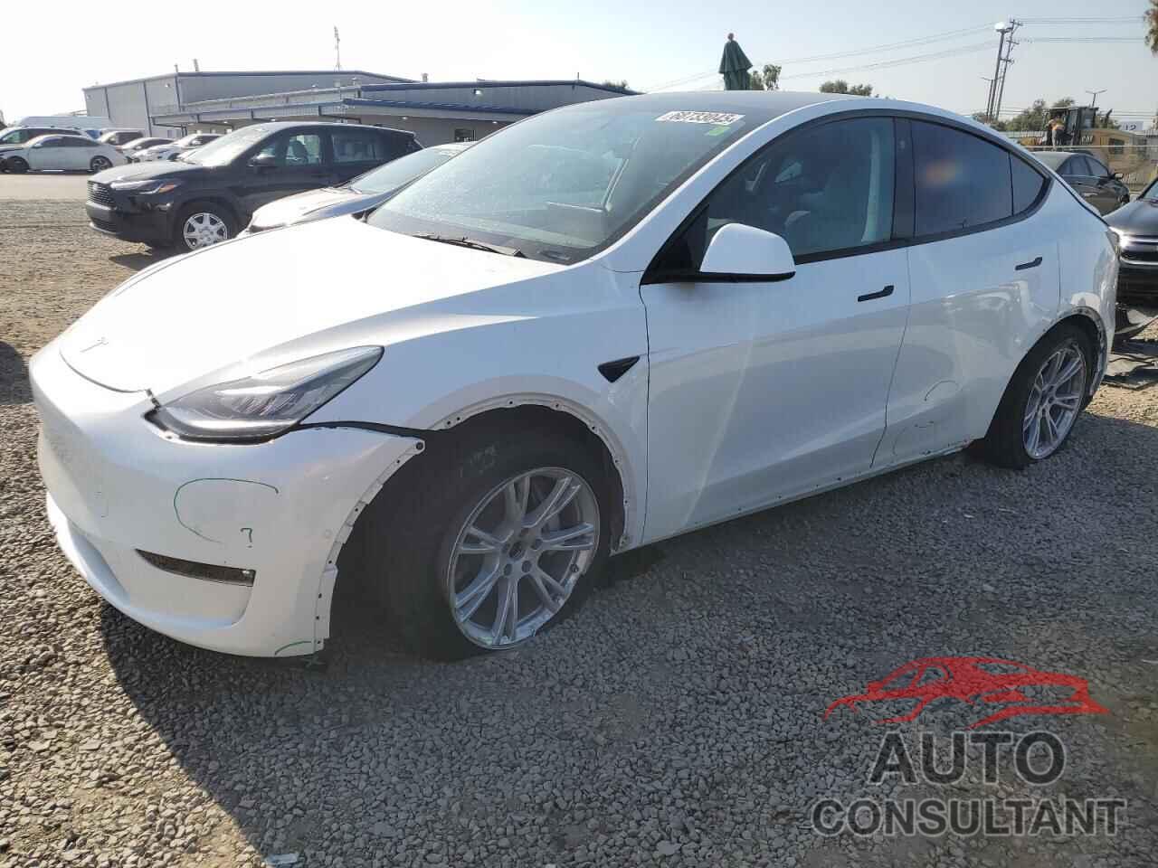 TESLA MODEL Y 2021 - 5YJYGAEE8MF283845