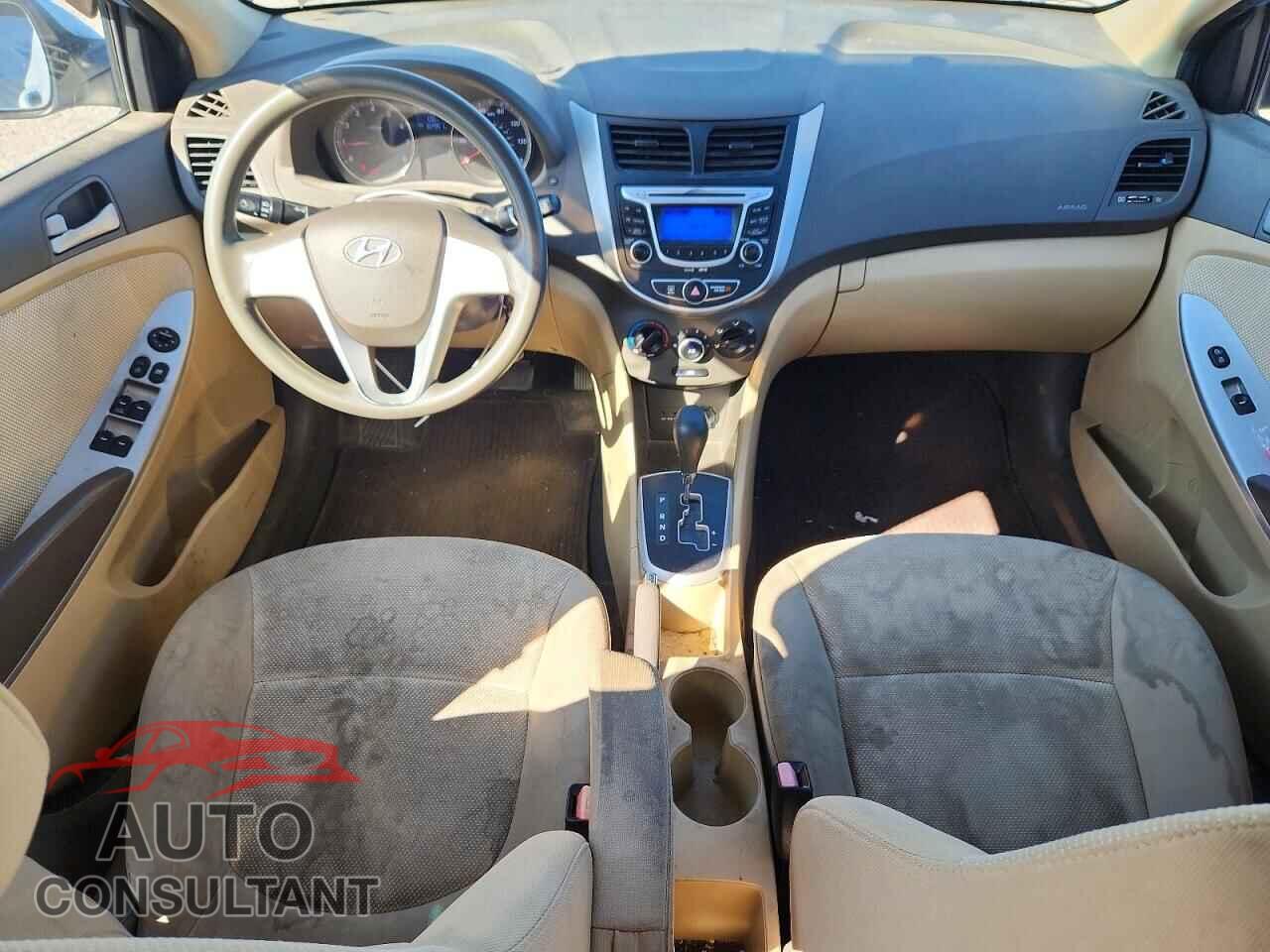 HYUNDAI ACCENT 2013 - KMHCT4AE9DU344412