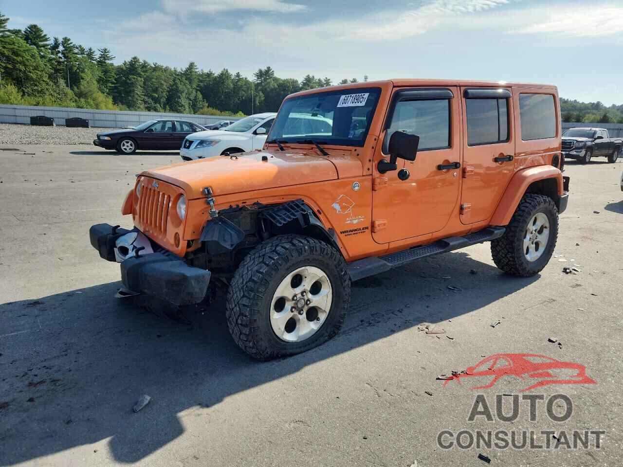 JEEP WRANGLER 2013 - 1C4BJWEG6DL504412