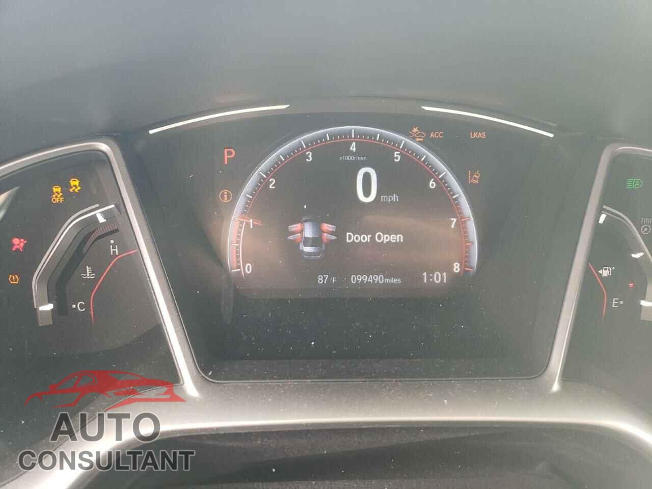 HONDA CIVIC 2019 - 2HGFC2F81KH604697