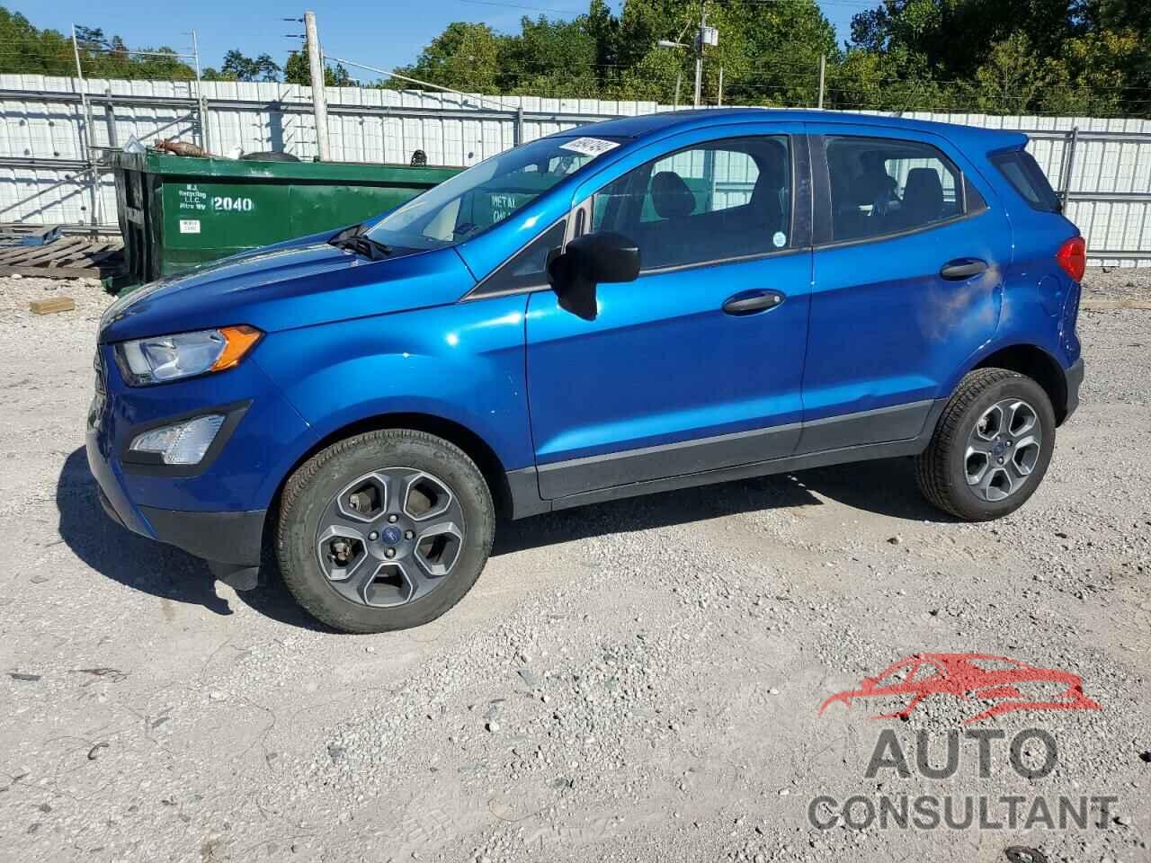 FORD ECOSPORT 2022 - MAJ6S3FL6NC473601