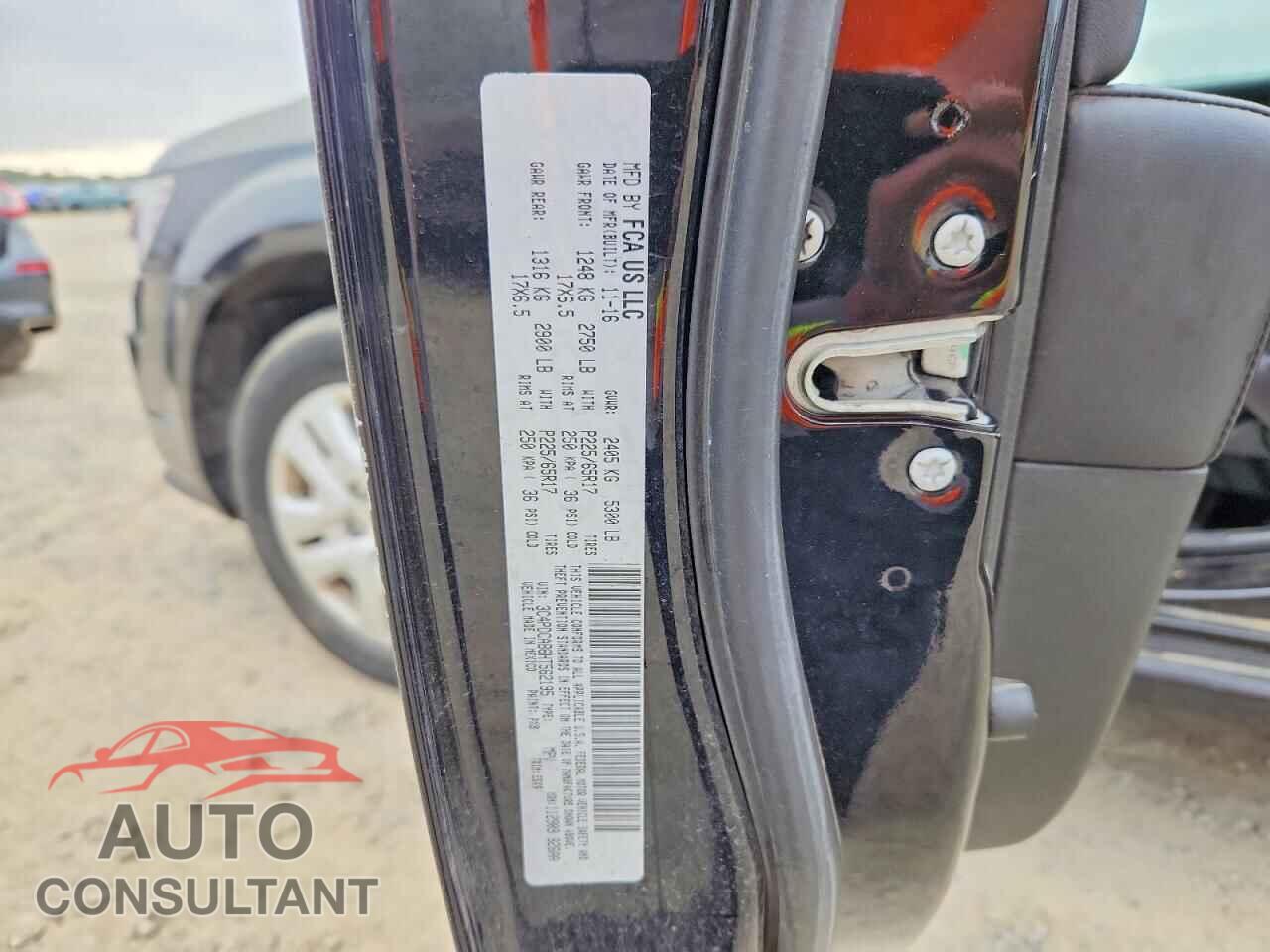 DODGE JOURNEY 2017 - 3C4PDCAB6HT562195