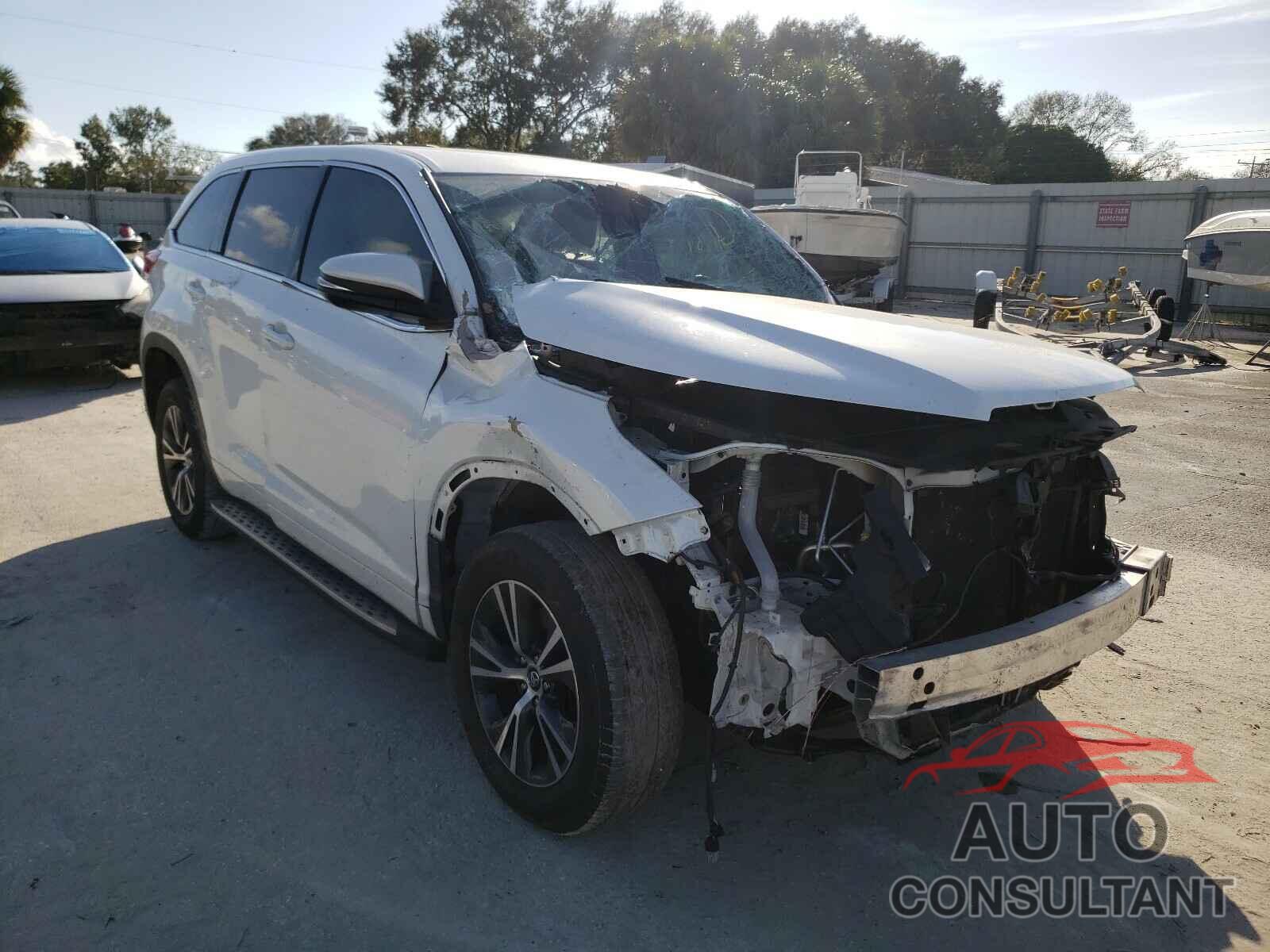 TOYOTA HIGHLANDER 2017 - 5TDZZRFH9HS231356