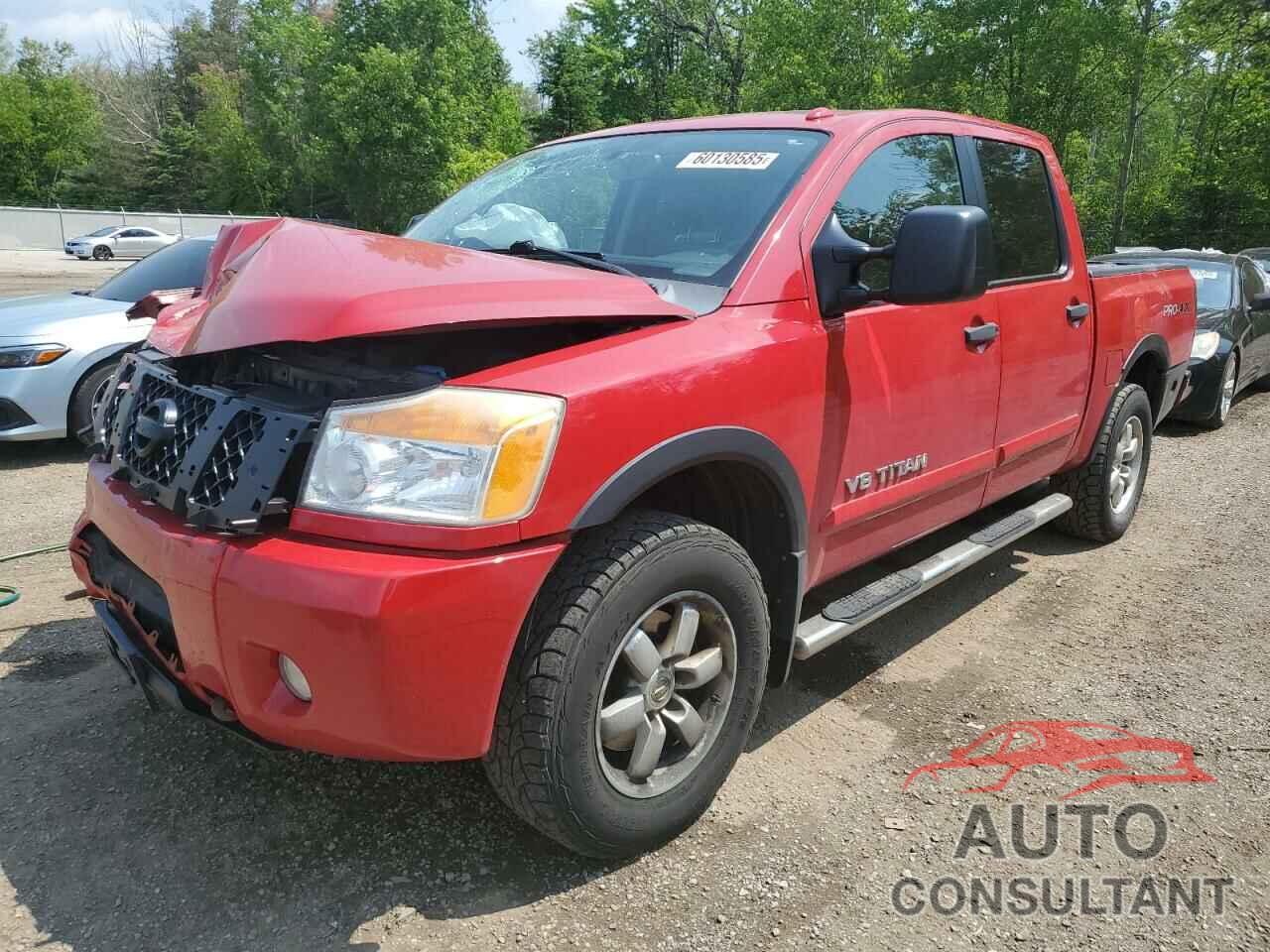 NISSAN TITAN 2012 - 1N6AA0EC9CN305165