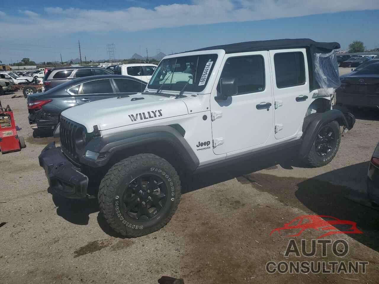 JEEP WRANGLER 2021 - 1C4HJXDN8MW649868