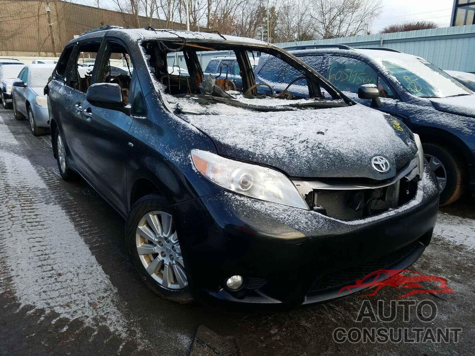 TOYOTA SIENNA 2017 - 5TDDZ3DC7HS157613