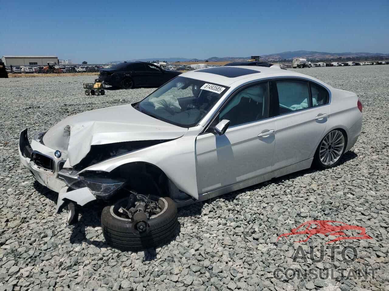 BMW 3 SERIES 2014 - WBA3C1C53EK112799