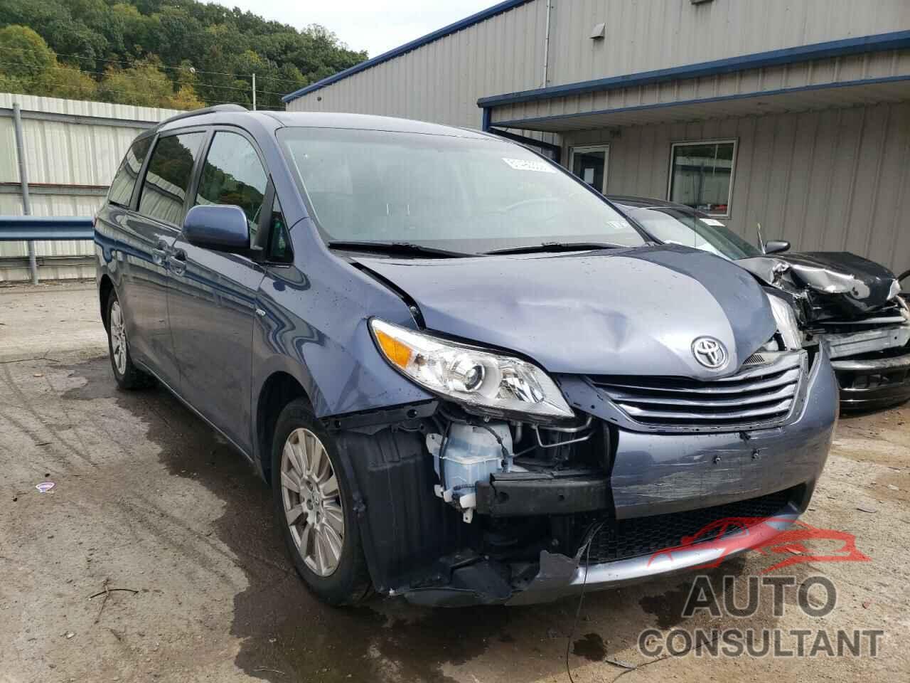 TOYOTA SIENNA 2017 - 5TDJZ3DC7HS168825