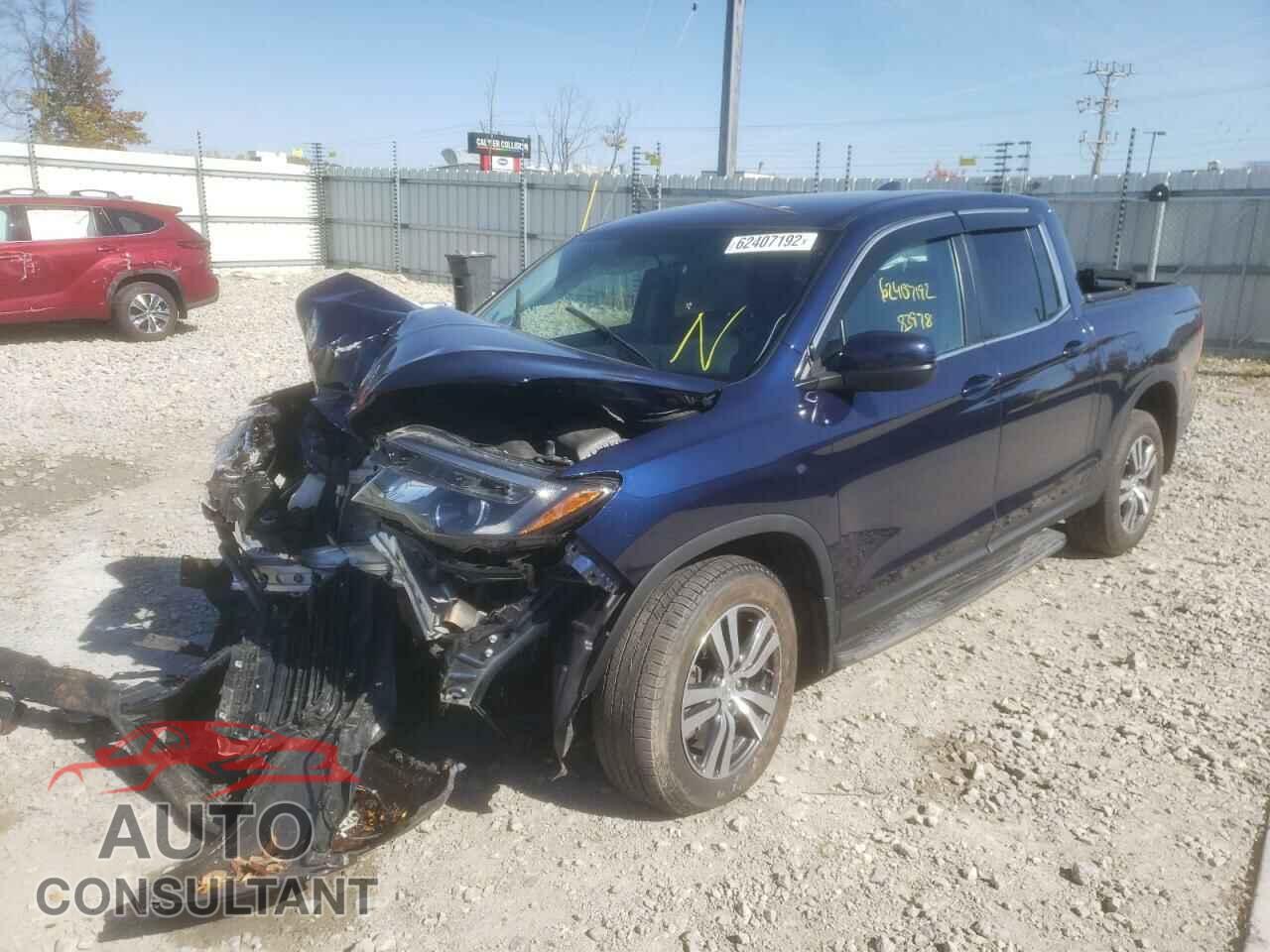 HONDA RIDGELINE 2017 - 5FPYK3F42HB028766